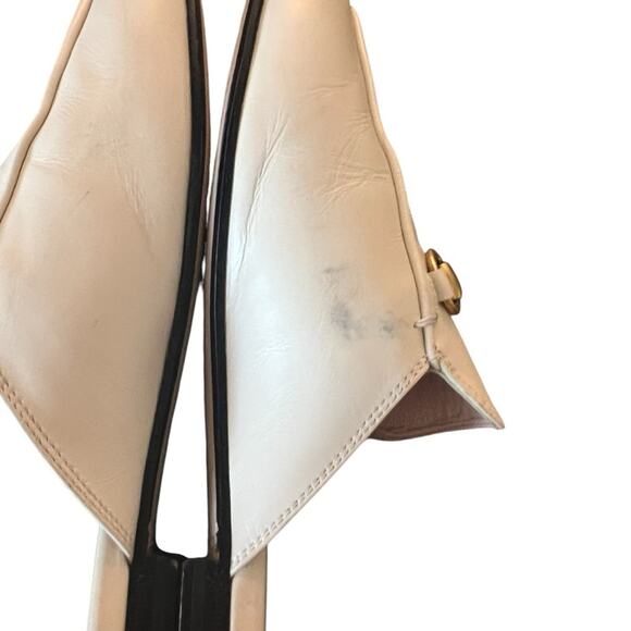 Gucci Princetown Leather Strawberry Slip on Horsebit Loafer Mules EU 38.5 US 8.5 - Picture 8 of 14